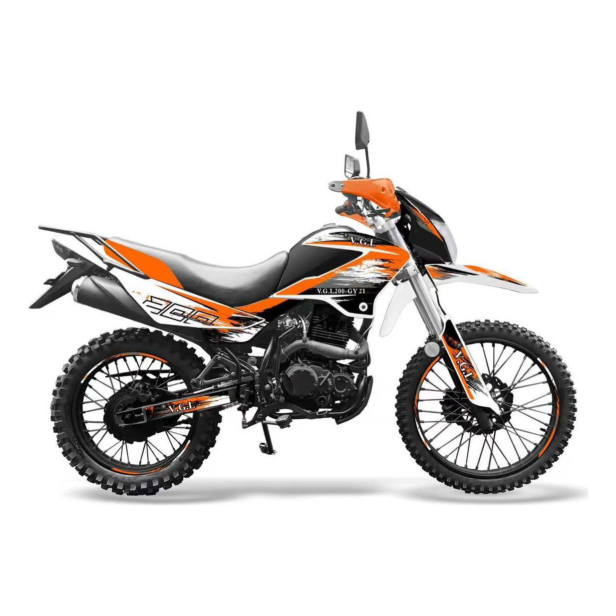VGL 200-GY21 Jungle Bike in orange